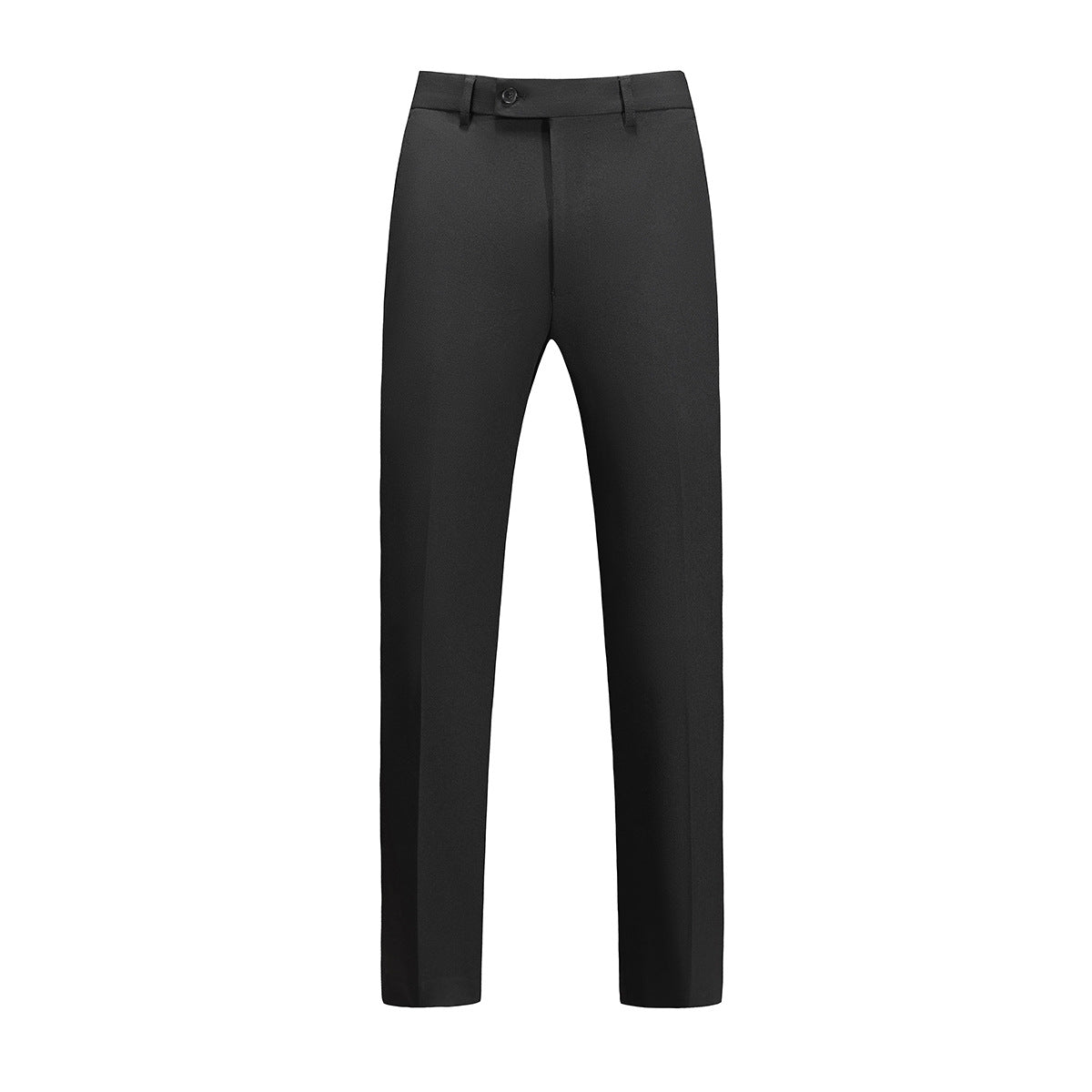 Herren elegante Anzughose mit schmalem Schnitt und feiner Struktur R&B