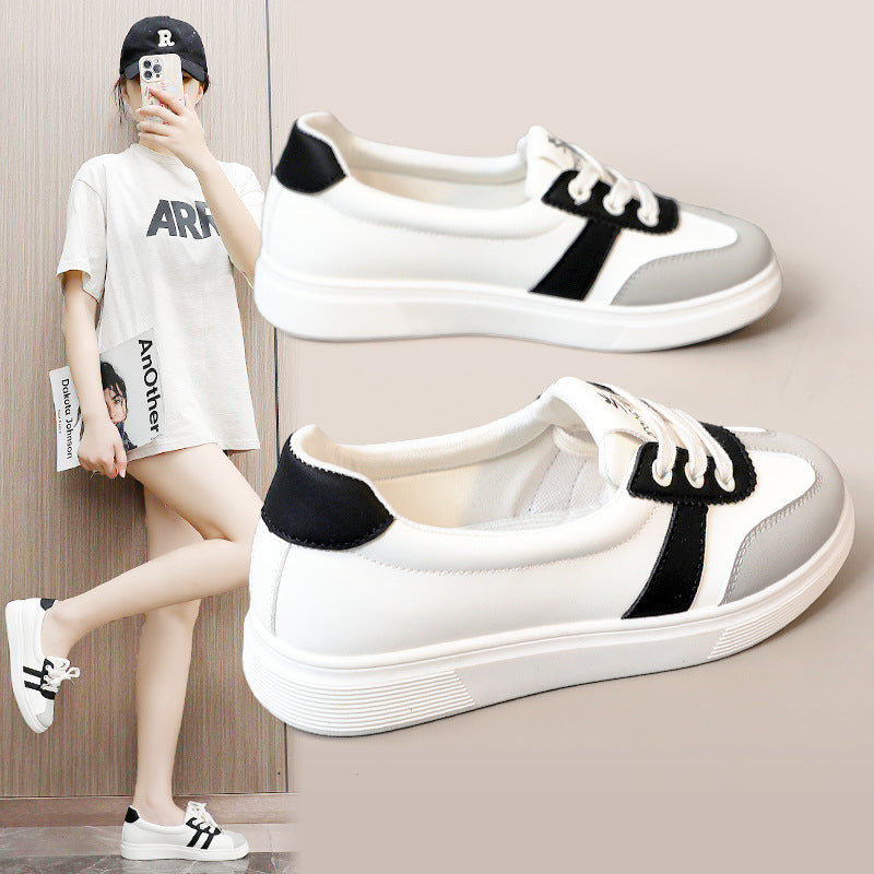 Damen Modische Sneakers mit Metallic-Akzenten und Komfortsohle R&B