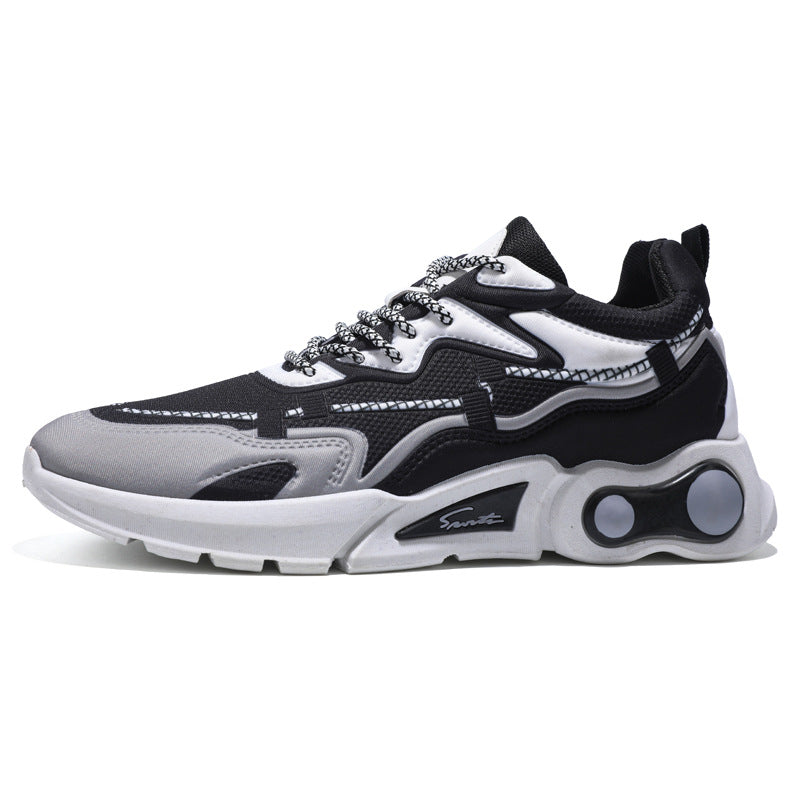 Damen Sportliche Chunky Sneakers mit atmungsaktiver Oberflächenstruktur R&B