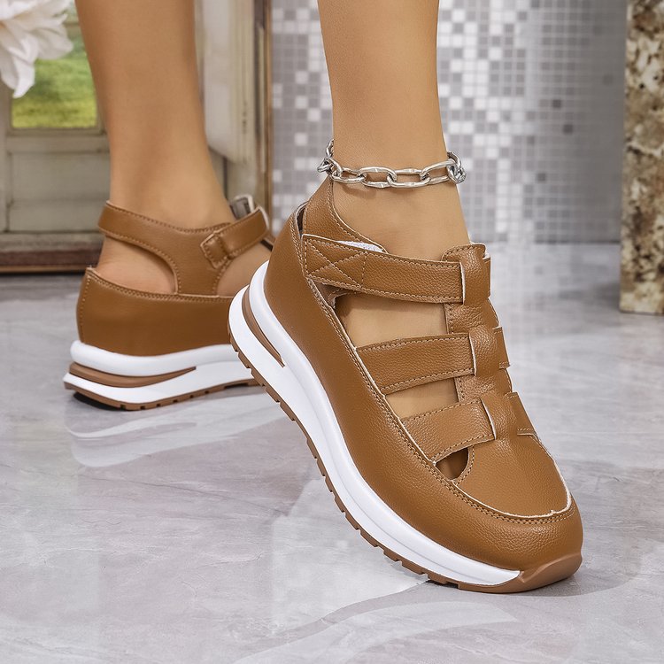 Damen Sportliche Sandalensneaker mit atmungsaktiver Oberflächenstruktur und flexiblem Komfortfutter R&B