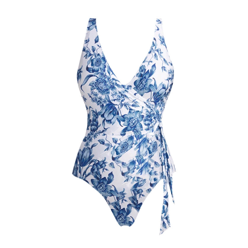 Damen Floral Druck Bikini R&B