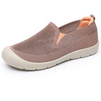 Damen Atmungsaktive Slip-On Freizeitschuhe R&B 1770349256