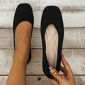 Damen Stylish und bequeme Ballerinas mit elastischem Obermaterial R&B