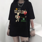 Damen T-Shirt mit kreativem Katzenmotiv und verspielter Schleife R&B