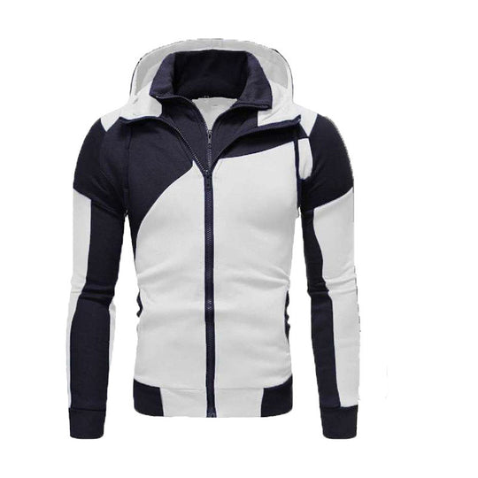 Herren funktionale Sportjacke mit hohem Kragen R&B
