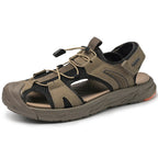 Herren Outdoor Trekking-Sandalen mit verstellbarem Schnellverschluss R&B