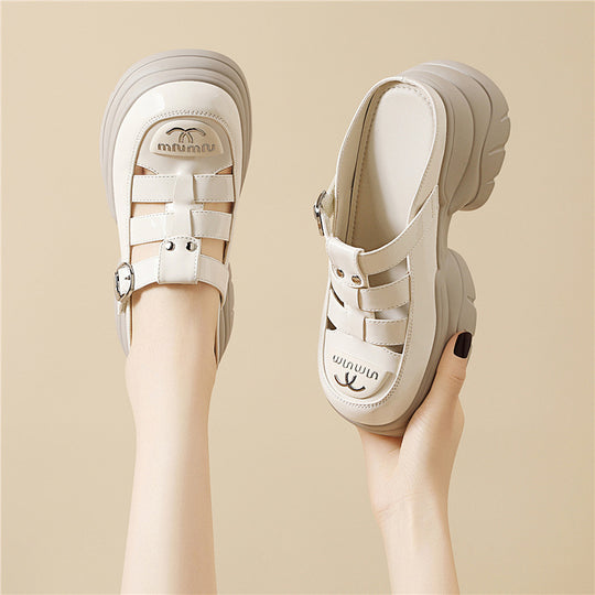 Damen Modische Clogs mit innovativem Dämpfungssystem und verstellbarem Riemen R&B