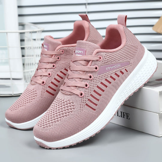 Damen Sportliche Mesh-Sneaker mit atmungsaktivem Obermaterial R&B