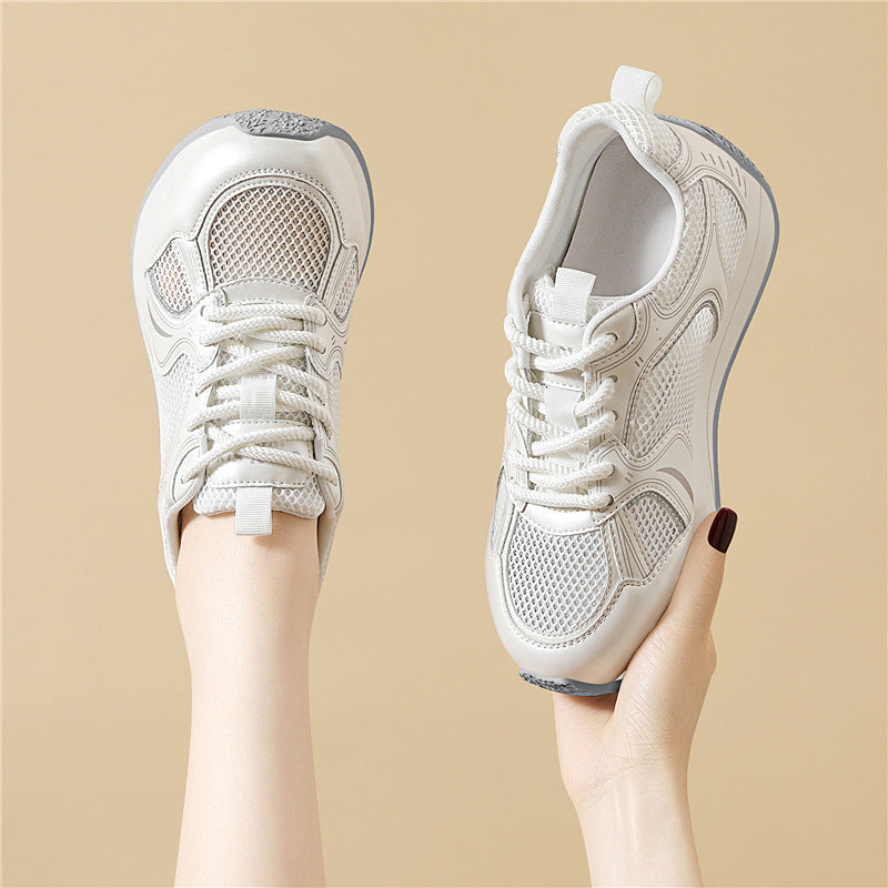 Damen Atmungsaktive Freizeitsneaker mit stoßdämpfender Sohle R&B