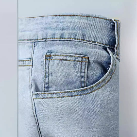 Herren Destroyed Jeans mit modernen Distressed-Effekten R&B