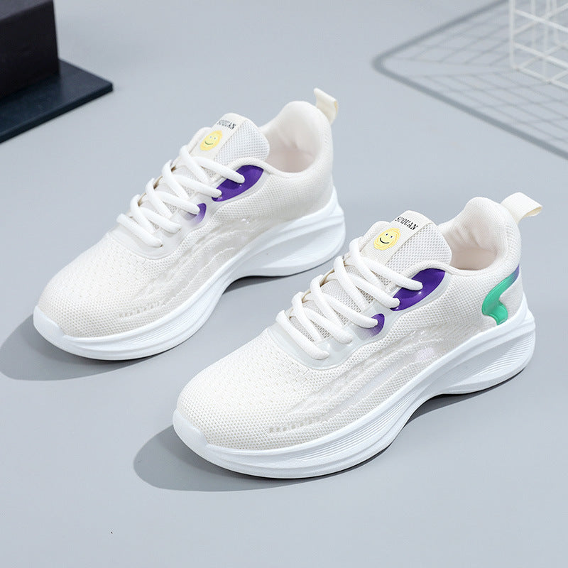 Damen atmungsaktive Freizeitschuhe mit flexiblem Sohlenprofil R&B