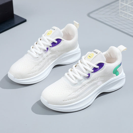 Damen atmungsaktive Freizeitschuhe mit flexiblem Sohlenprofil R&B