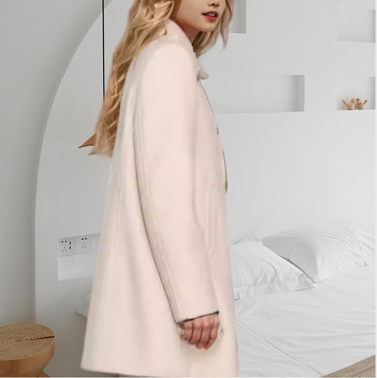 Damen modische Wolljacke R&B