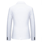 Herren Eleganter Blazer mit kontrastierenden Details