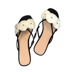 Damen Elegante Sandalen mit floralen Applikationen R&B