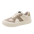 Damen Sportliche Sneakers mit kontrastierenden Materialien R&B