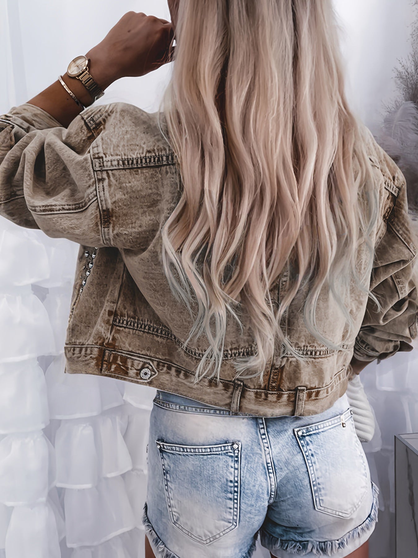 R&B | Modische Jacke mit Nieten