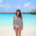 Damen Luxuriöser Bikini mit innovativem Schalenoberteil R&B