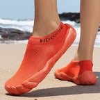 Damen Flexible Aquaschuhe mit elastischem Design und rutschfester Sohle