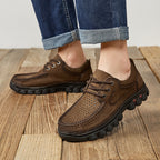 Herren Komfortable Schnürschuhe mit luftdurchlässigem Obermaterial