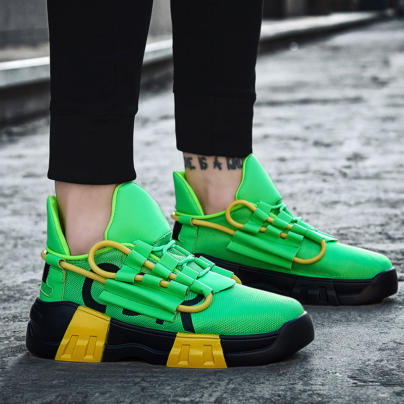Damen Modische Sneakers mit innovativem Schnürsystem und stoßdämpfender Sohle R&B