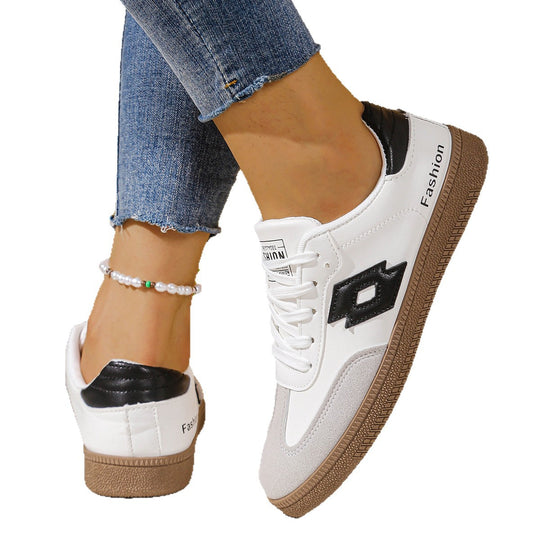 Damen Sportliche Sneaker mit hochwertiger Oberflächenstruktur und rutschfester Sohle R&B