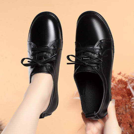 Damen Komfortable Schnürschuhe mit modischem Design und praktischem Blockabsatz R&B