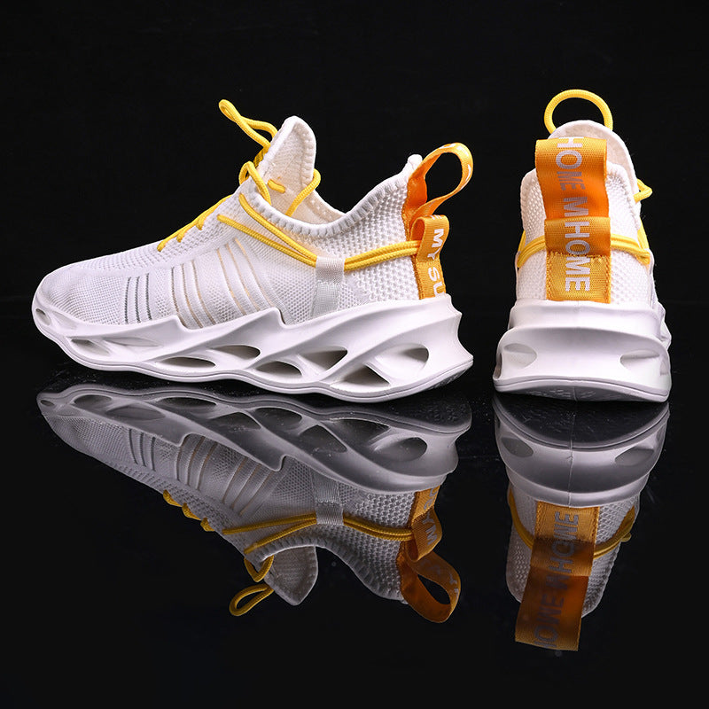 Damen Lauf-Sneaker mit atmungsaktivem Obermaterial und stoßdämpfender Sohle