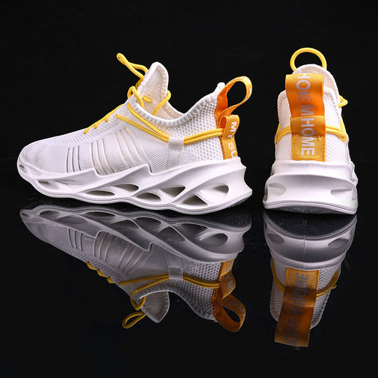 Damen Lauf-Sneaker mit atmungsaktivem Obermaterial und stoßdämpfender Sohle R&B