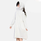 Damen atmungsaktive UV-Schutzjacke mit hohem Kragen R&B