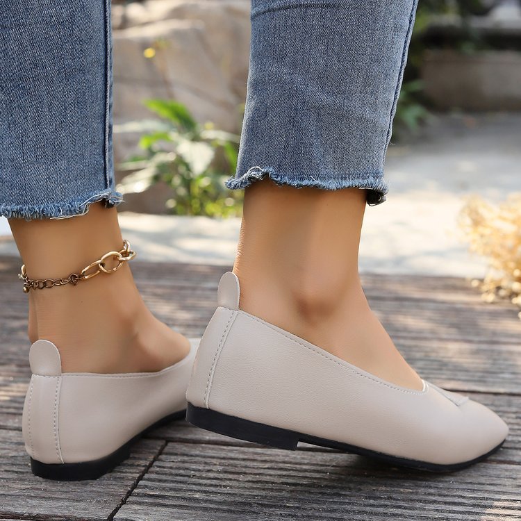 Damen Ballerinas mit elegantem Kreuz-Design und komfortabler Innensohle R&B