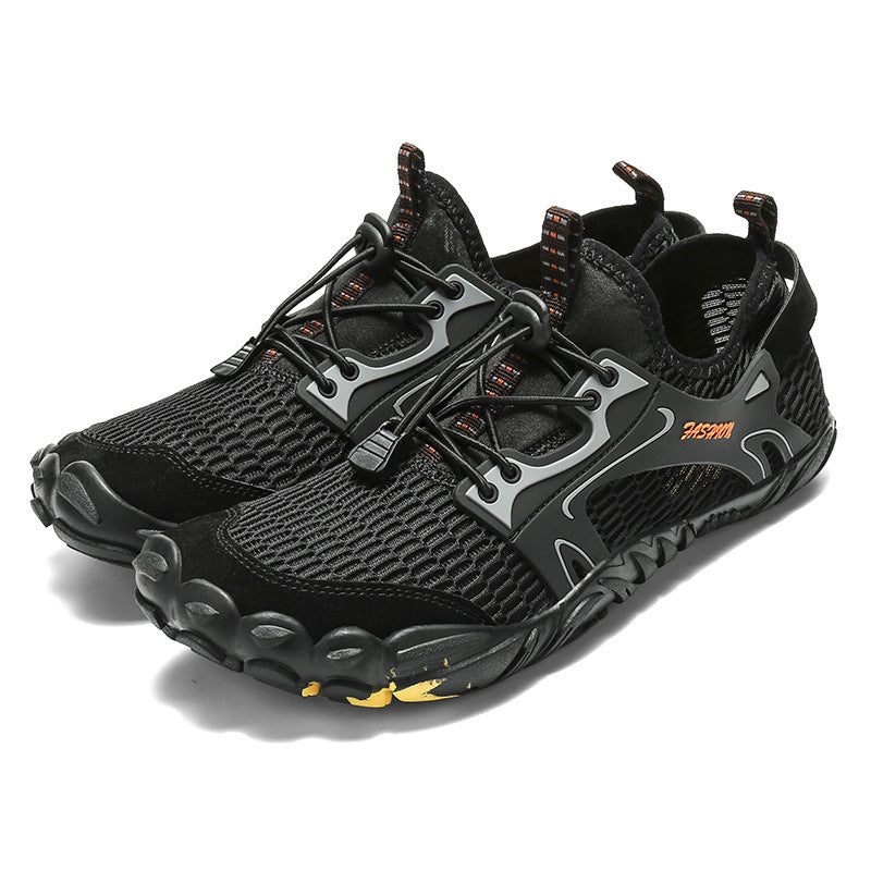 Unisex nan Aqua-Sneaker mit elastischem Einstieg, Schnellzug-Schnürung und rutschfester Flexsohle R&B