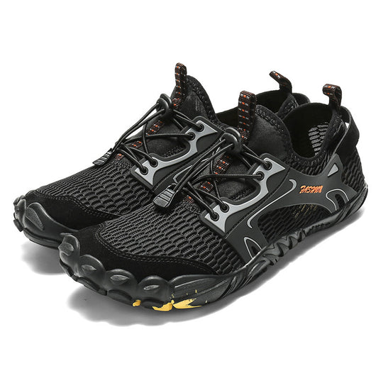 Unisex nan Aqua-Sneaker mit elastischem Einstieg, Schnellzug-Schnürung und rutschfester Flexsohle R&B