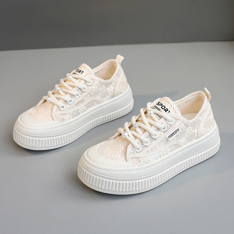 Damen modische Sneaker mit atmungsaktivem Obermaterial und rutschfester Sohle R&B