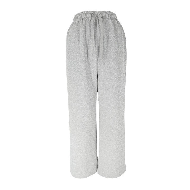Damen Bequeme Freizeithose mit elastischem Taillenzug und weitem Bein R&B