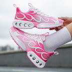 Damen Sportliche Sneakers mit atmungsaktiver Netzoberfläche und innovativer Dämpfungstechnologie