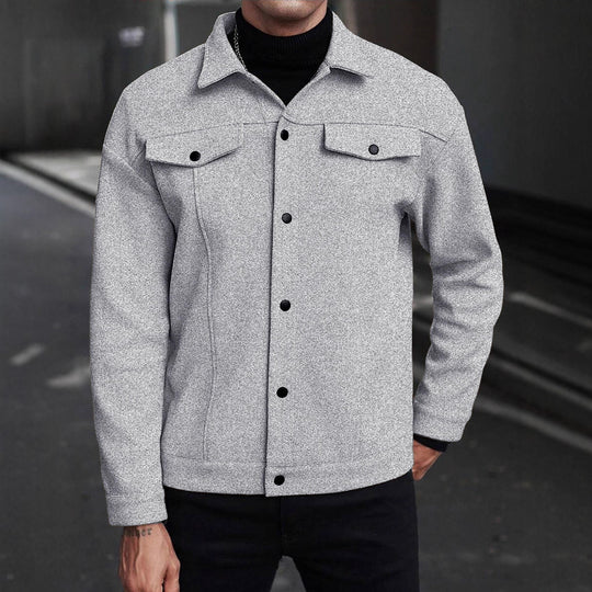 Herren modische Overshirtjacke R&B