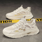 Damen Sportliche Sneakers mit atmungsaktiver Netzoberfläche und dämpfendem Sohlenprofil