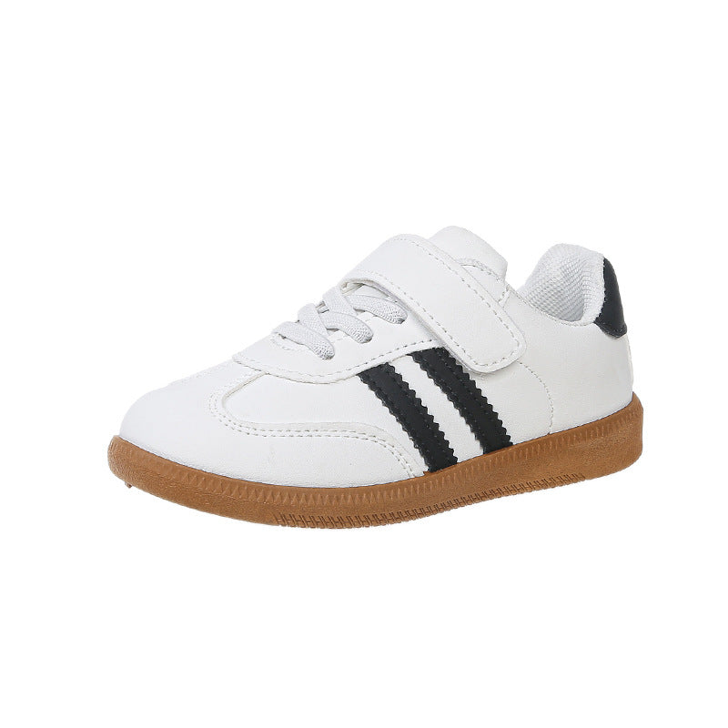 Damen sportliche Klett-Sneaker mit atmungsaktiver Mesh-Oberfläche und rutschfester Sohle R&B