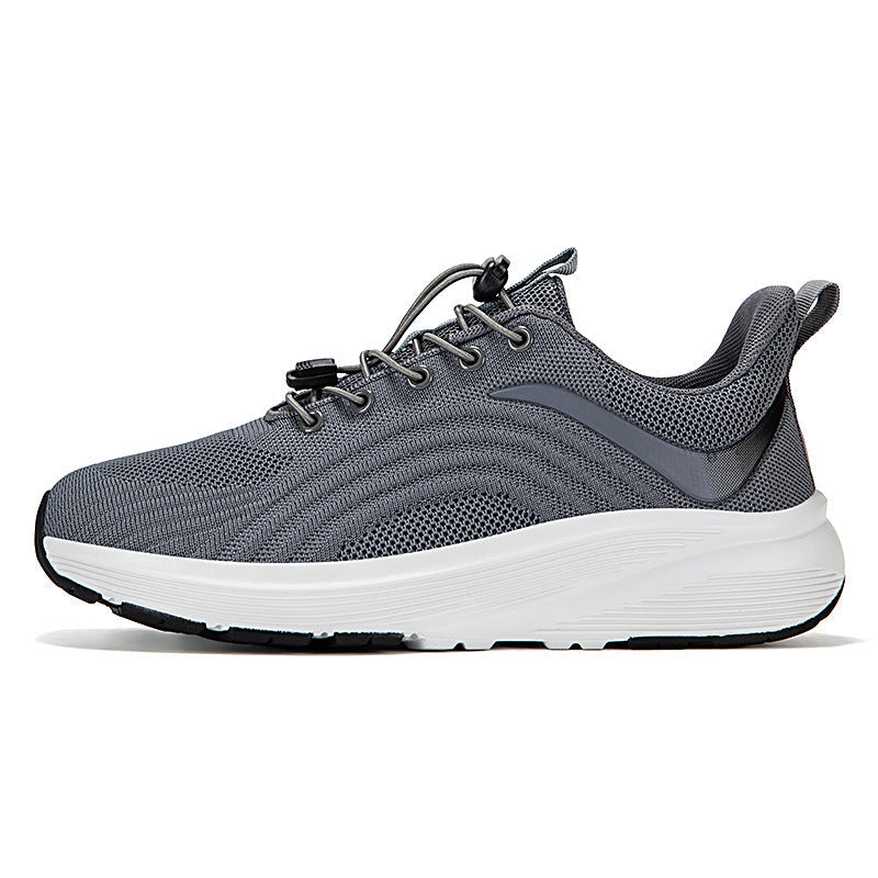 Damen sportliche Sneaker mit atmungsaktiver Oberflächenstruktur und rutschfester Sohle R&B
