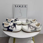 Damen Sneakers im sportlichen Retro-Design mit atmungsaktiver Oberfläche und rutschfester Sohle R&B