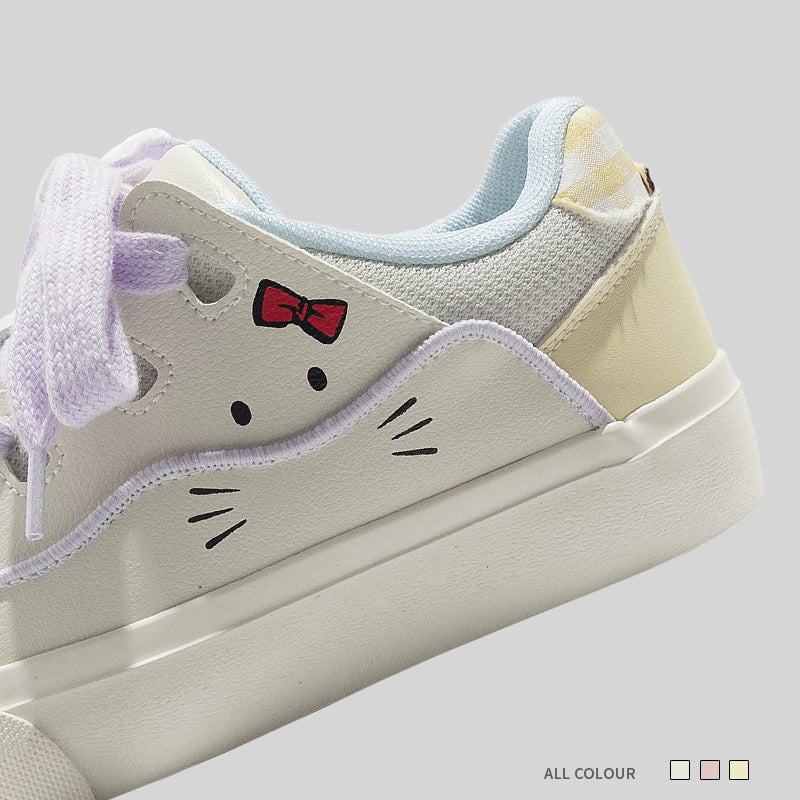Damen Sneakers mit verspieltem Tiermotiv und bequemer Dämpfung