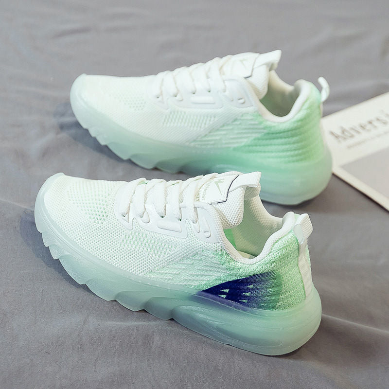 Damen Hochtechnologische Sport Sneakers mit atmungsaktiver Mesh-Oberfläche und reaktionsfreudiger Dämpfung R&B