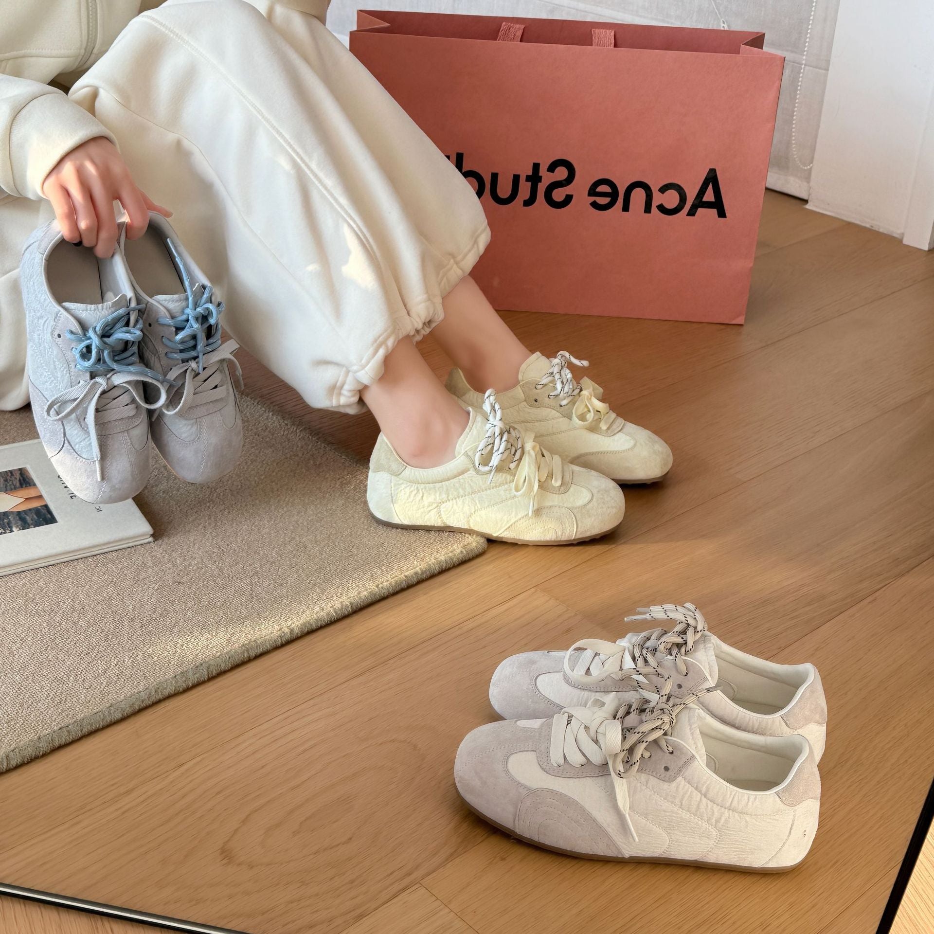 Damen Sneakers mit hochgradig atmungsaktiven Materialien und sportlicher Dämpfungstechnologie