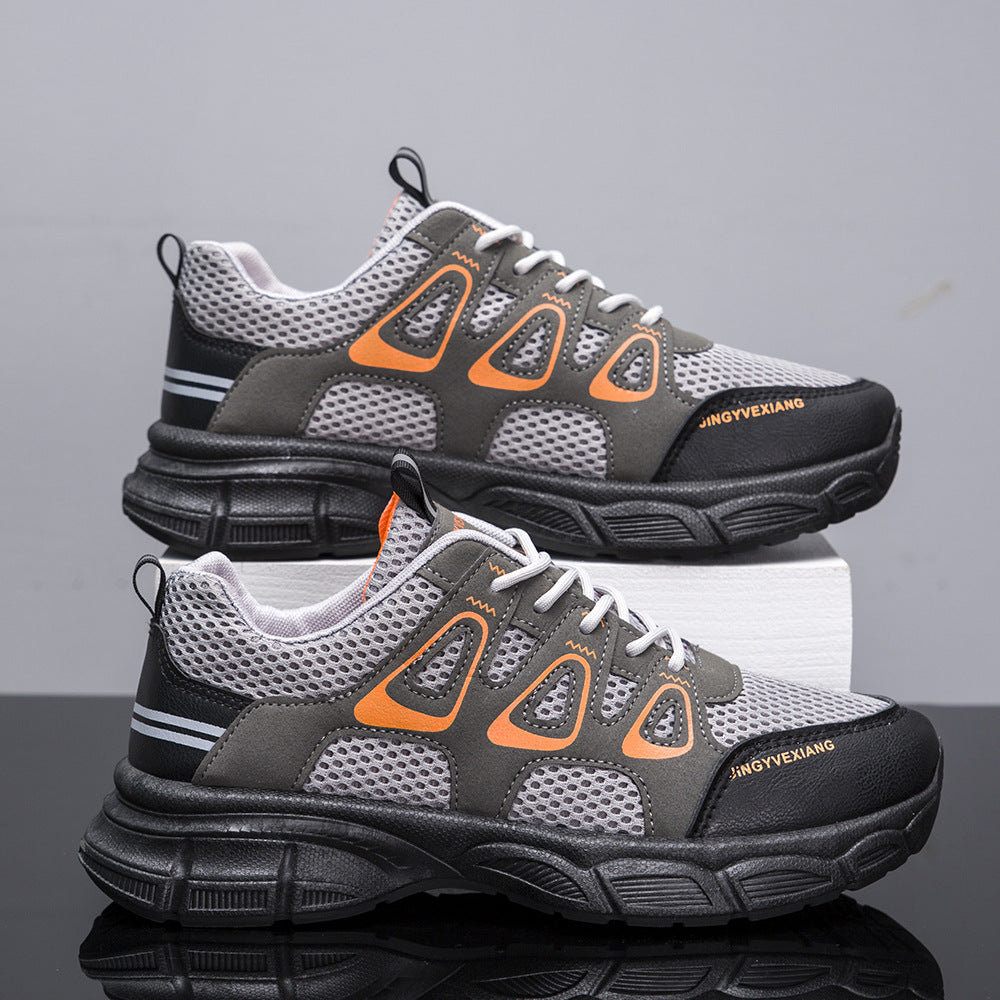 Damen Sportliche Atmungsaktive Sneakers mit rutschfester Sohle und elastischen Elementen R&B
