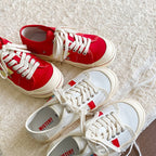 Damen Sportliche Sneaker mit Kontrastnähten und hochwertigem Material R&B