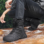Damen isolierte Winterstiefel mit rutschfester Sohle und wärmendem Innenfutter R&B