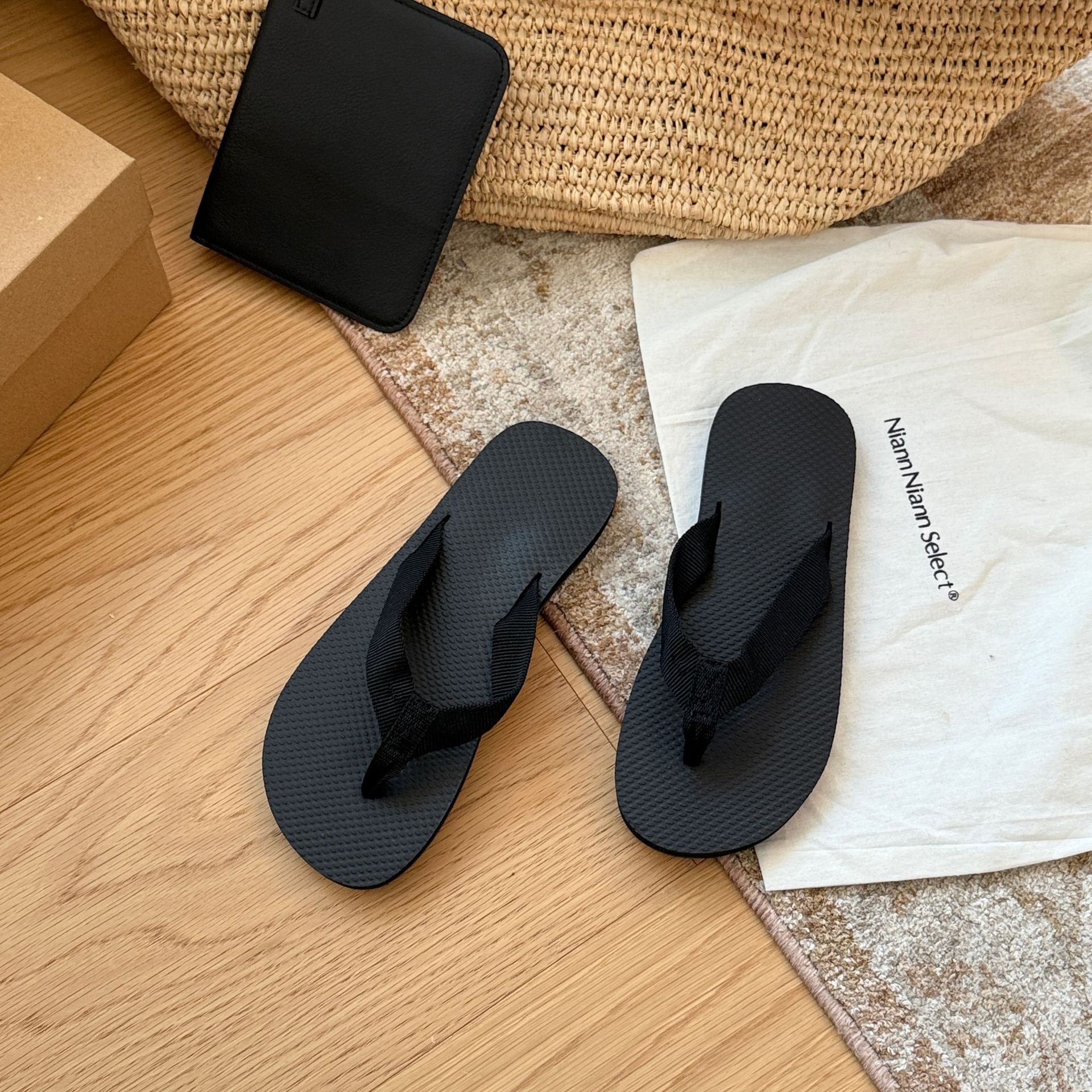 Damen Flip-Flops mit ergonomischem Fußbett und rutschfester Sohle