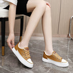 Damen klassischer Sneaker mit dämpfender Sohle und modischem Design R&B