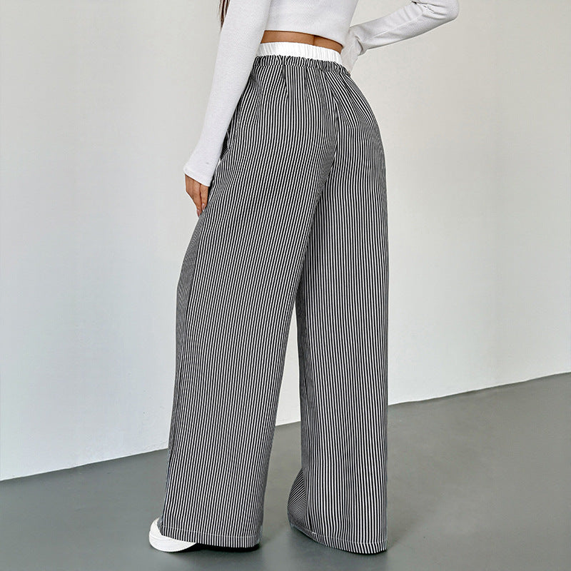 Damen Bequeme Joggpants mit lässigem Streifenmuster R&B